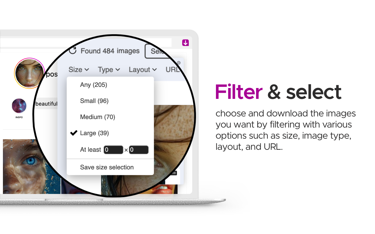 批量图片下载器 - Imageye - 截图 3