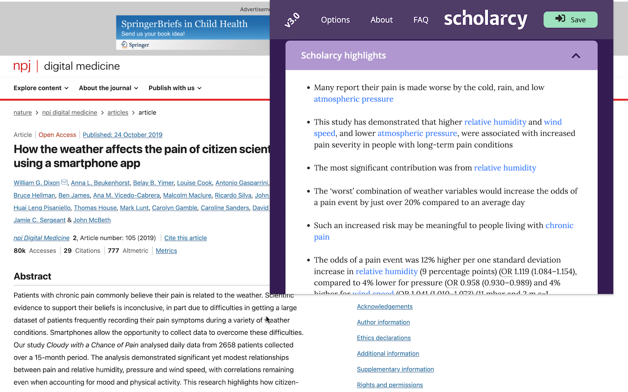 Scholarcy Browser Extension - 截图 3