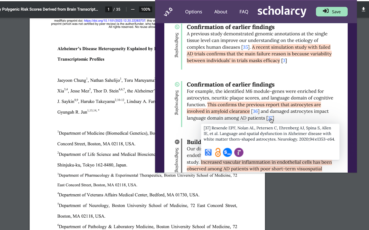 Scholarcy Browser Extension - 截图 4