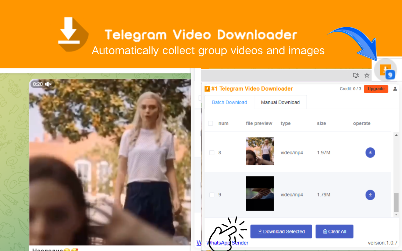 從私人Telegram 頻道下載視頻 - 電報視頻下載器(含隱私視頻) - 截图 3