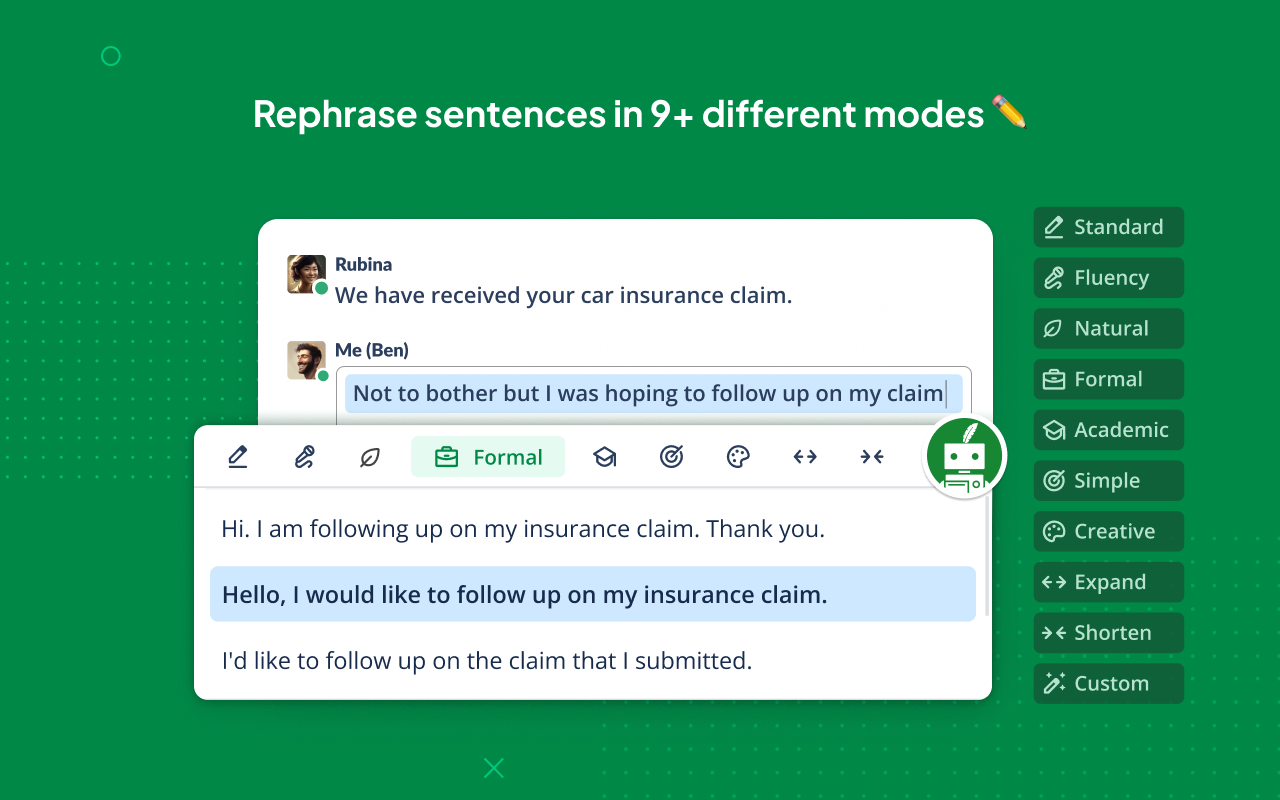 QuillBot: AI Writing and Grammar Checker Tool - 截图 3