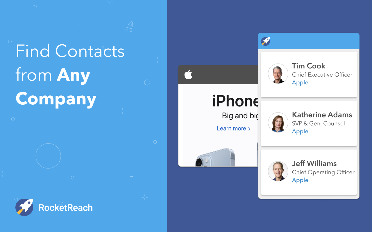 RocketReach Chrome Extension - 截图 2