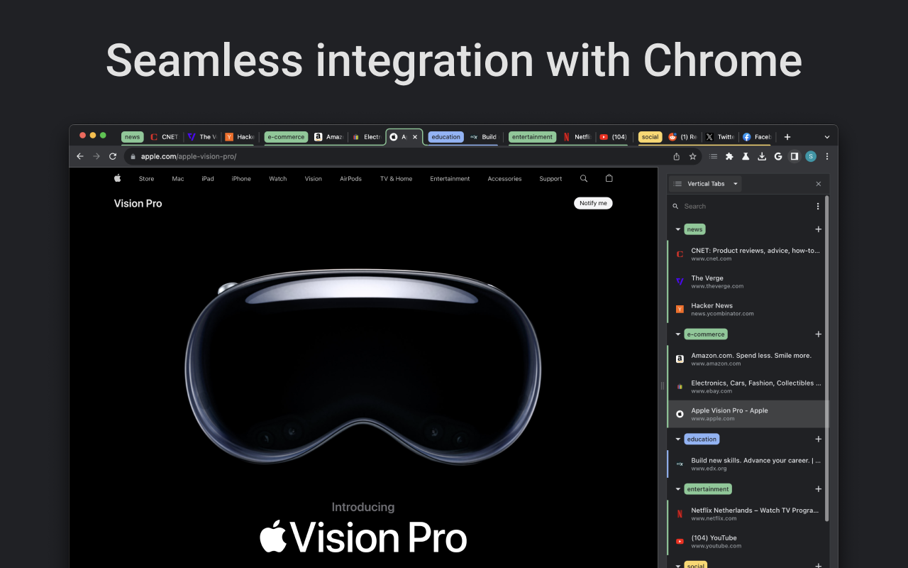 Vertical Tabs - 垂直标签 - 截图 4
