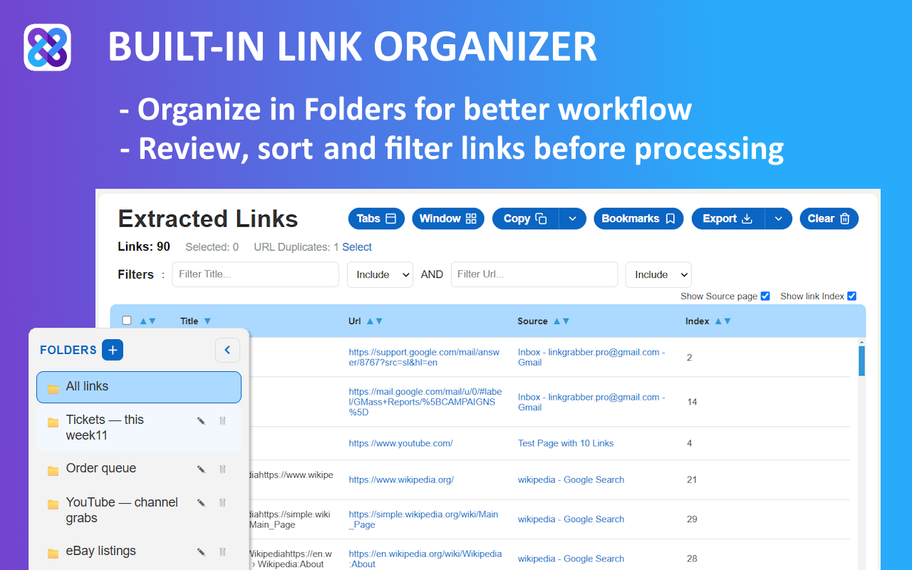 链接抓取器 - 截图 5