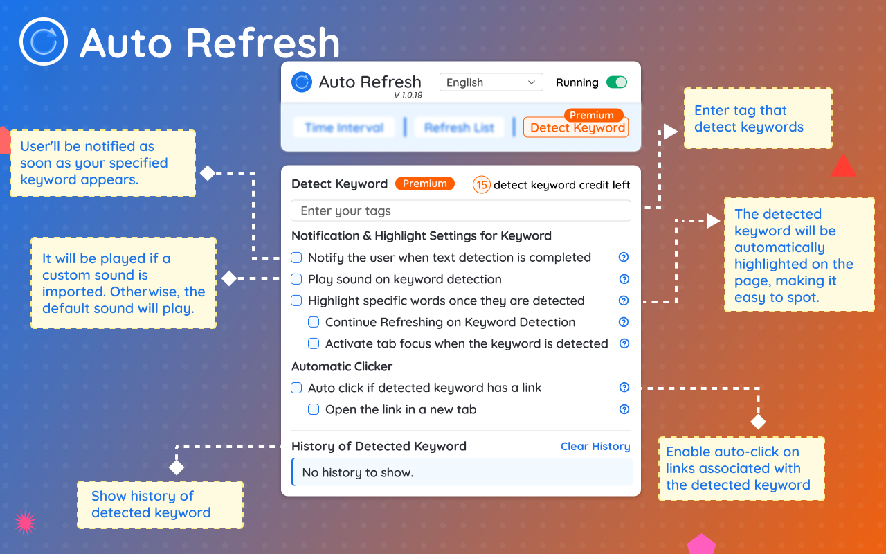 自动刷新页面 - 自动重新加载页面和轻松监控页面 - 截图 4