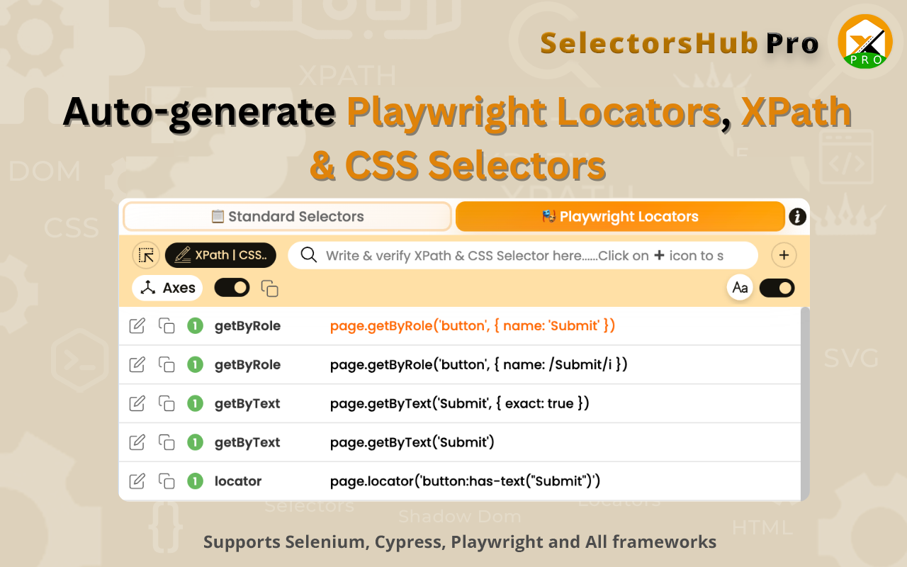 SelectorsHub Pro - 截图 5