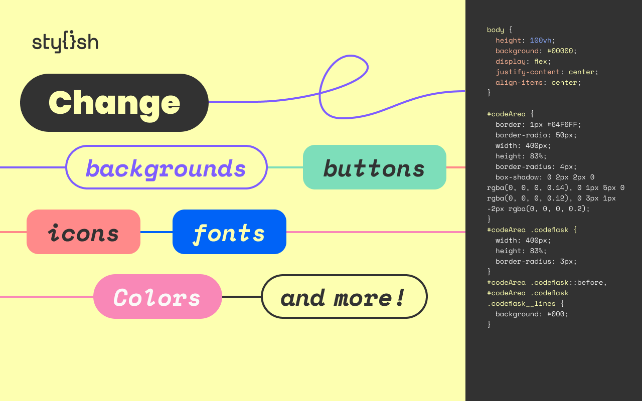 Stylish - Custom themes for any website - 截图 2