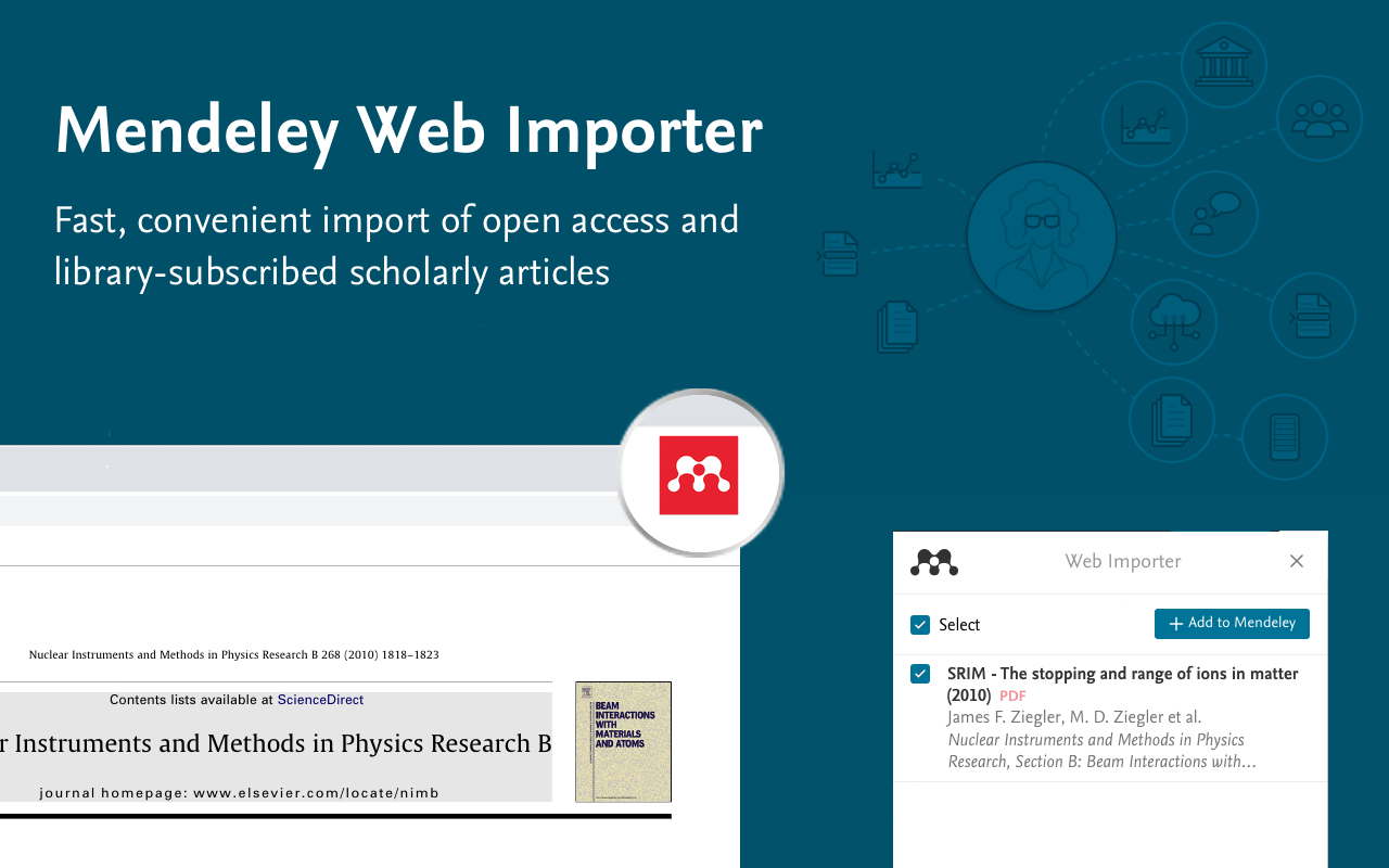 Mendeley Web Importer - 截图 4