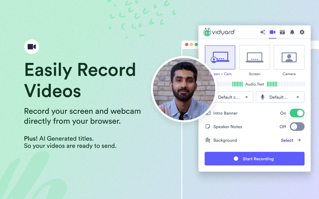 Vidyard - Screen Recorder & Screen Capture - 截图 3