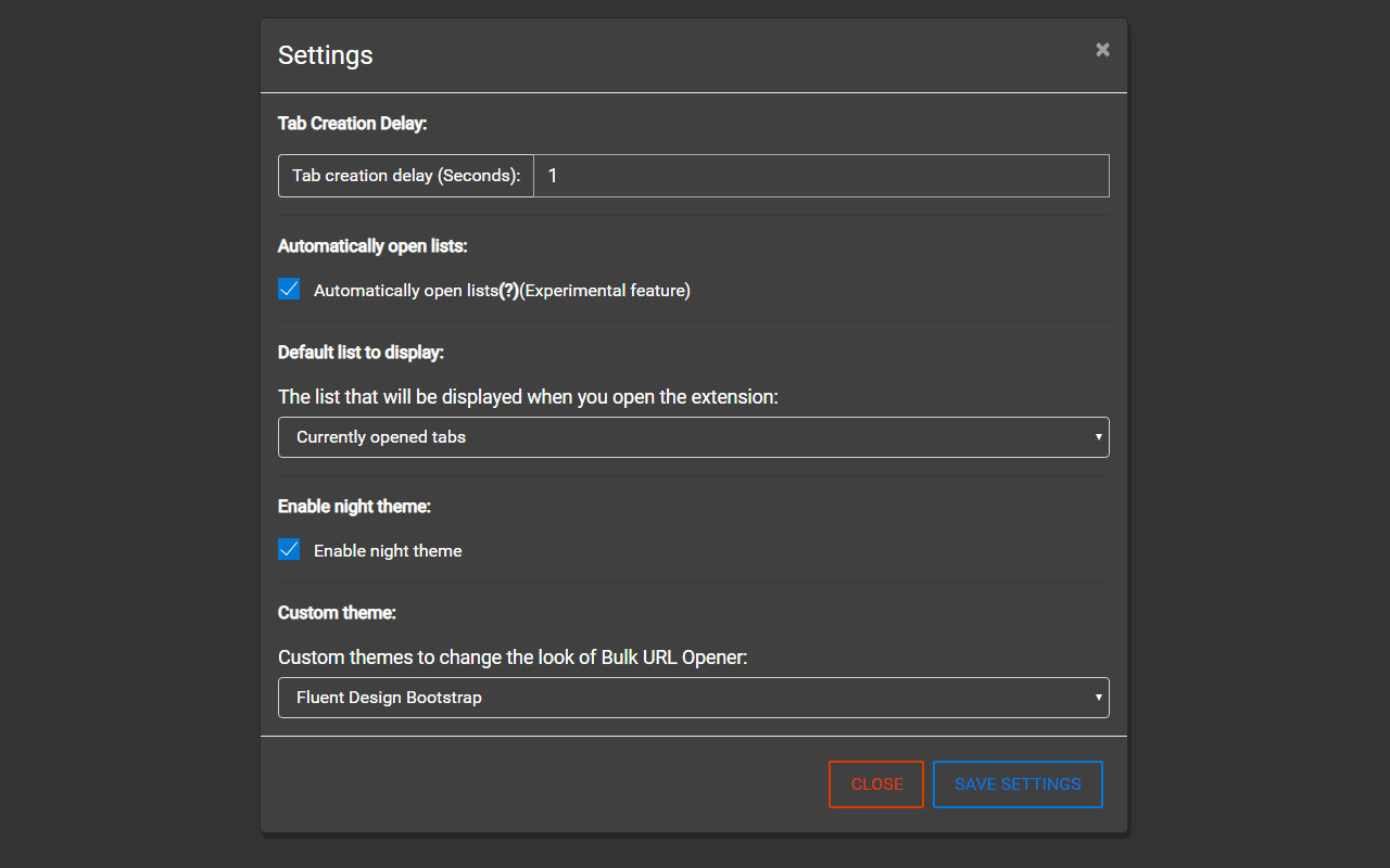 Bulk URL Opener - 截图 4
