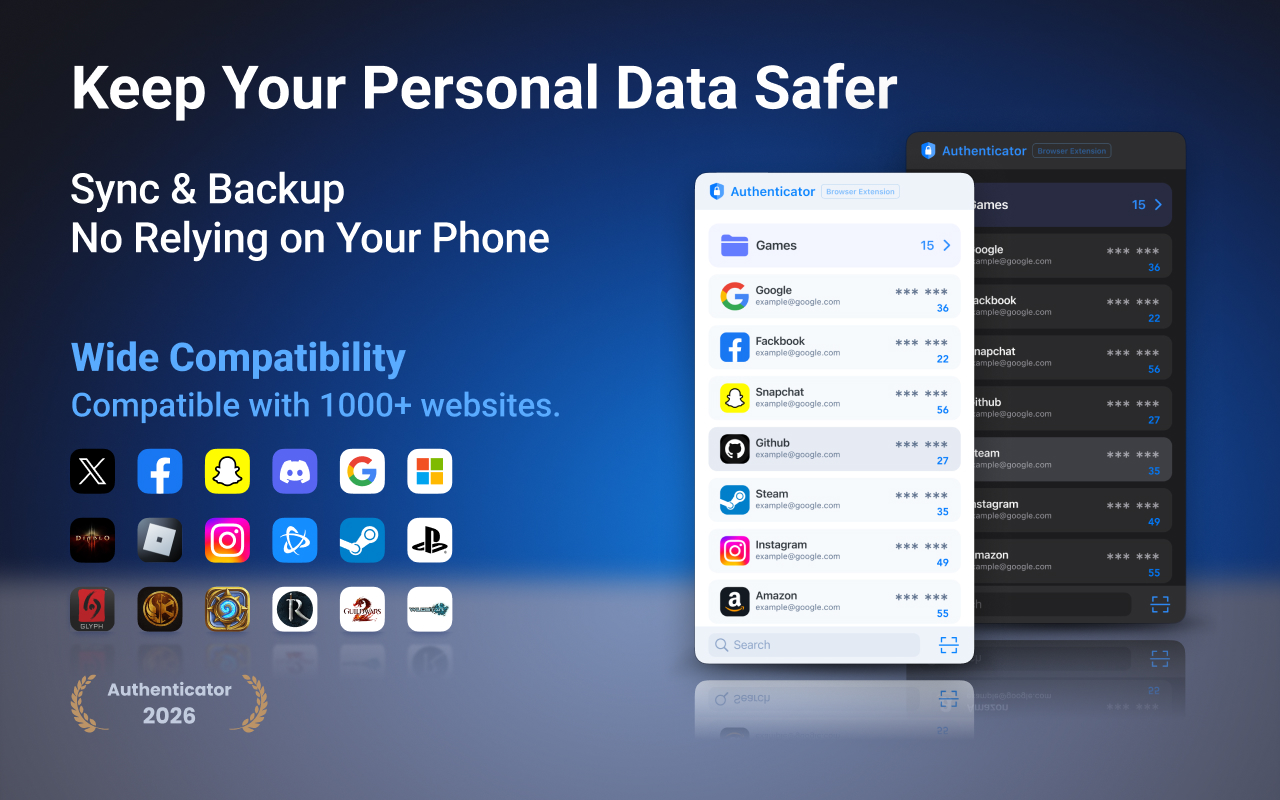 Authenticator App - 截图 1