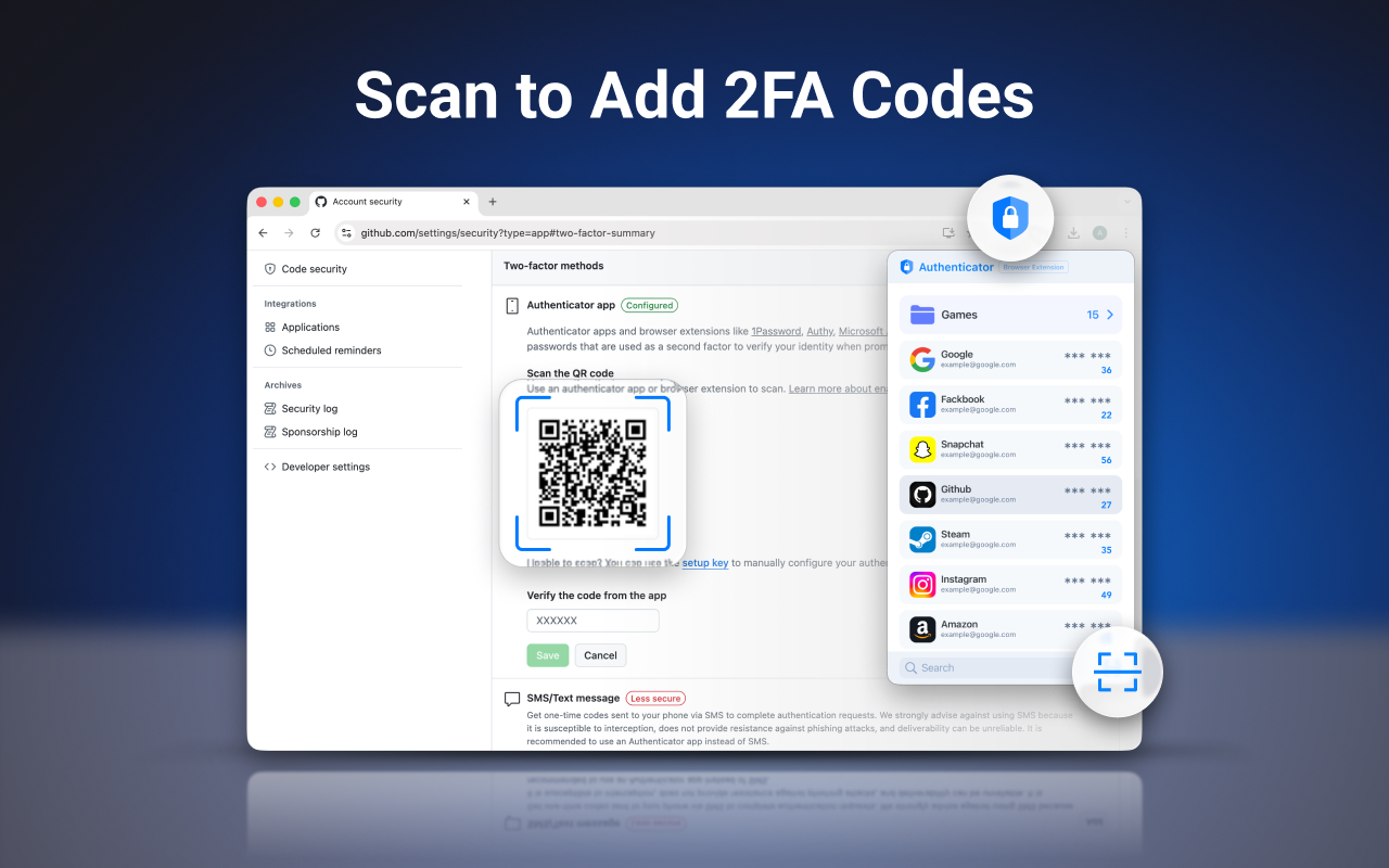 Authenticator App - 截图 2