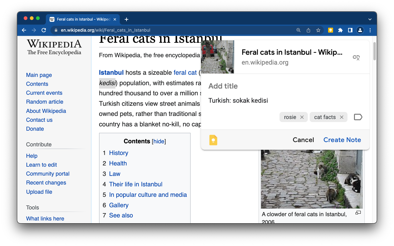 Google Keep Chrome 扩展程序 - 截图 2