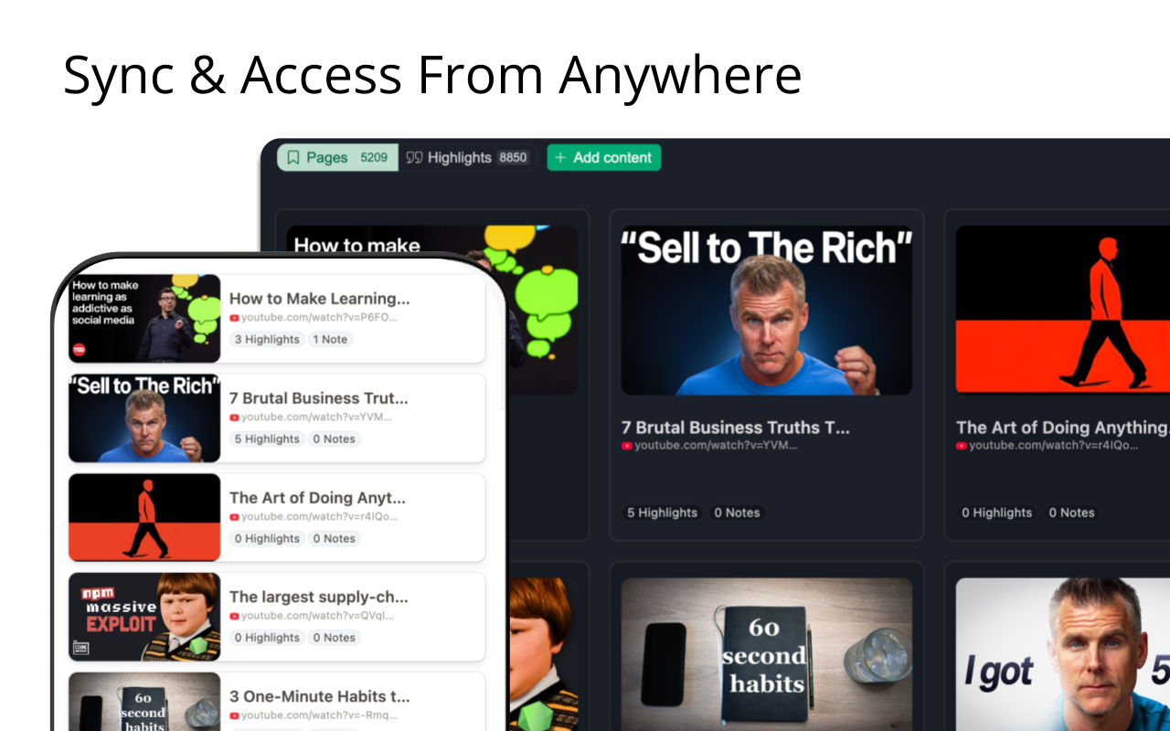Web Highlights: PDF & Web Highlighter + Notes & AI Summary - 截图 5