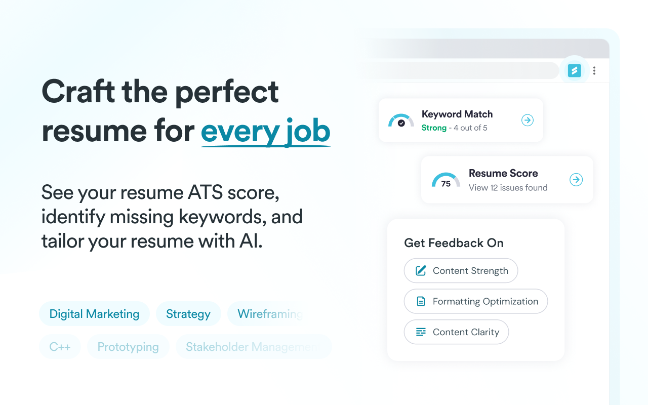 Simplify Copilot - Autofill job applications, job tracker & AI resumes - 截图 5