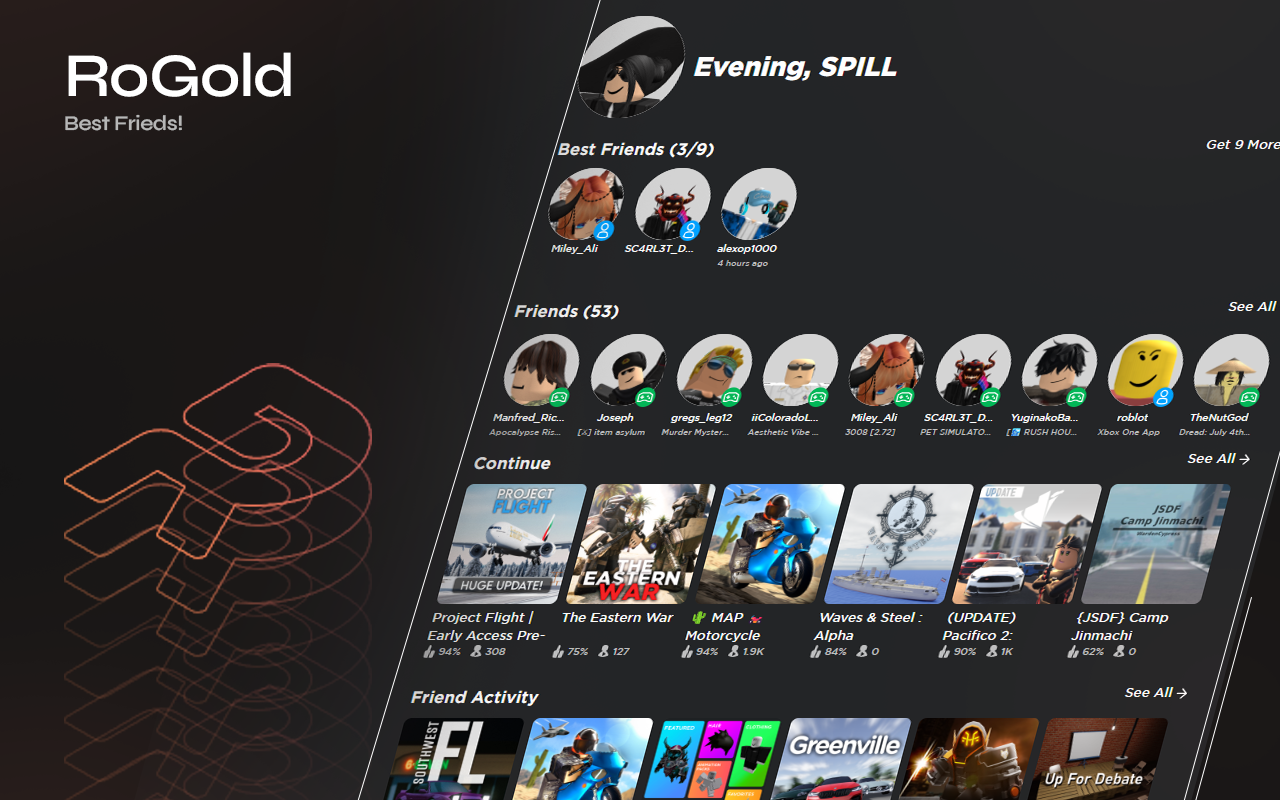 RoGold - Level Up Roblox - 截图 3