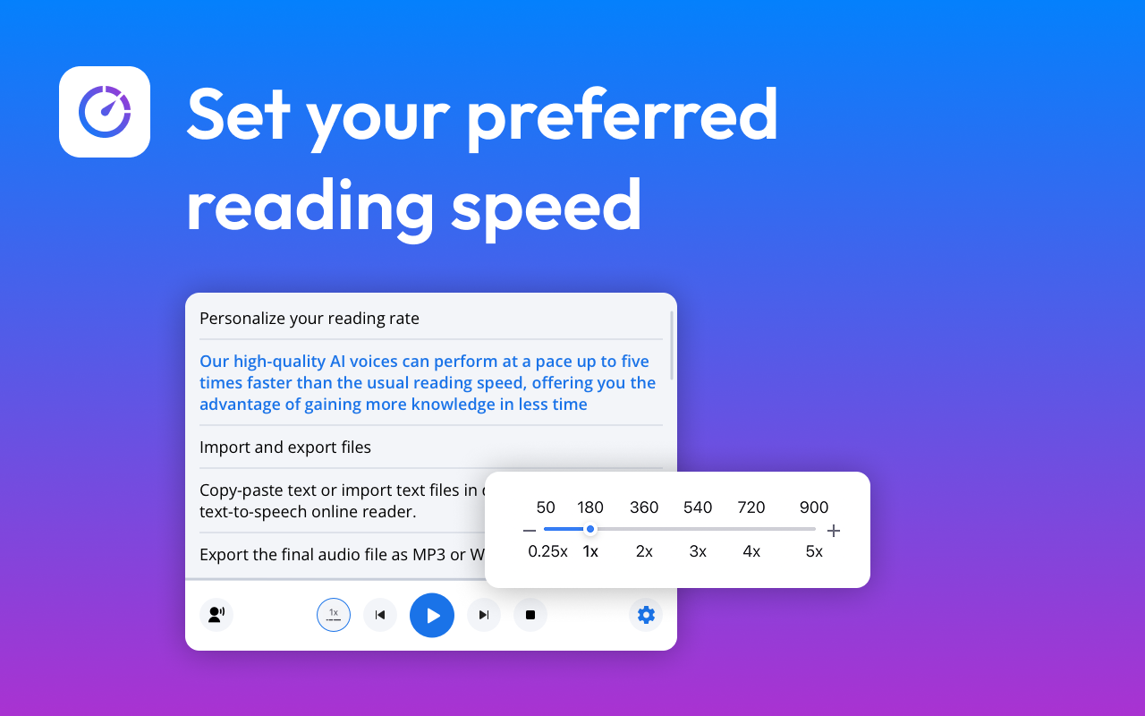 Read Aloud: 文字转语音 (TTS, 朗读文本) - 截图 4