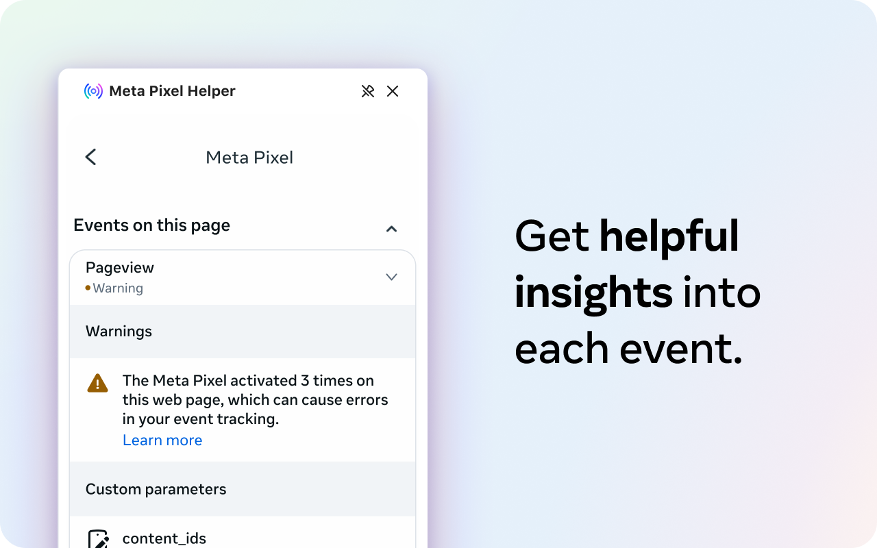 Meta Pixel Helper - 截图 3