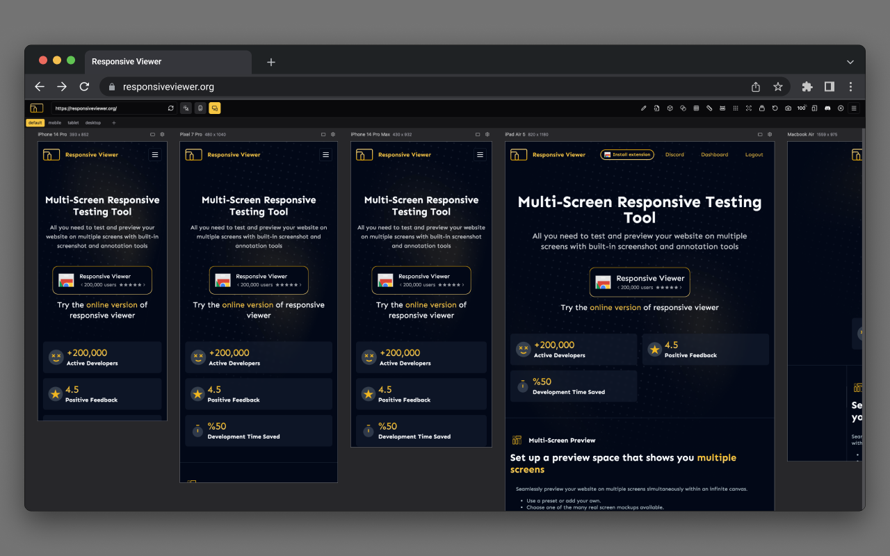 Responsive Viewer - 截图 4