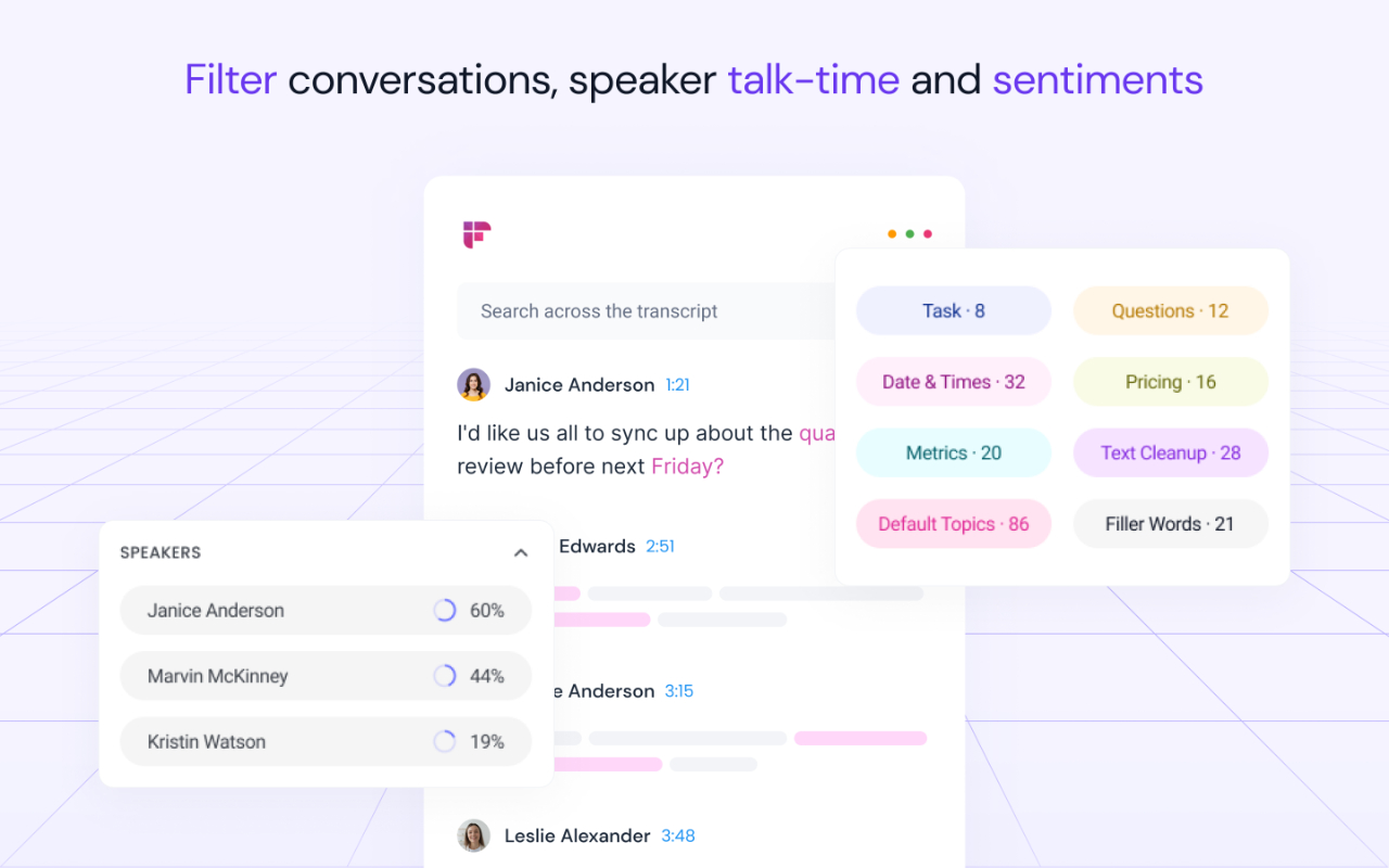 Fireflies: AI meeting notes - 截图 2