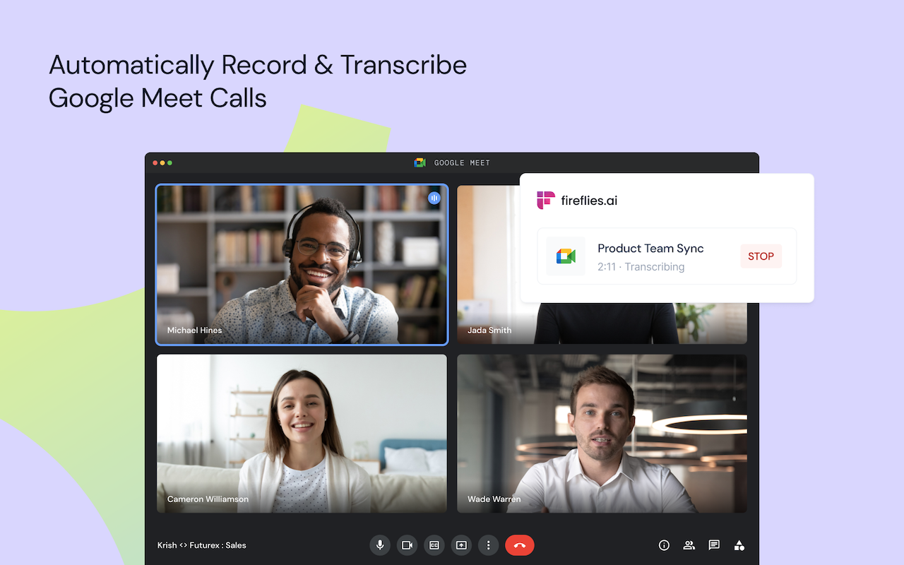 Fireflies: AI meeting notes - 截图 4