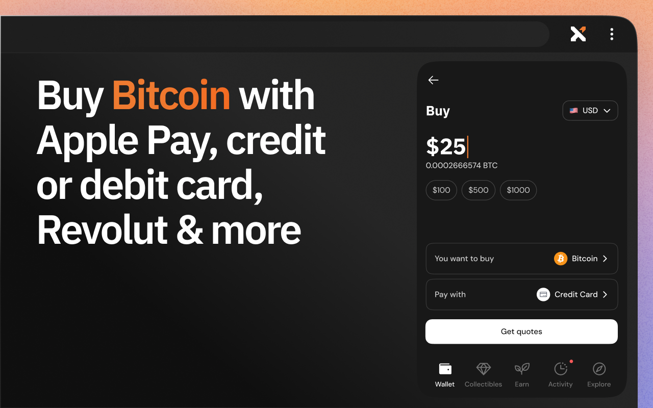 Xverse: Bitcoin Crypto Wallet - 截图 2
