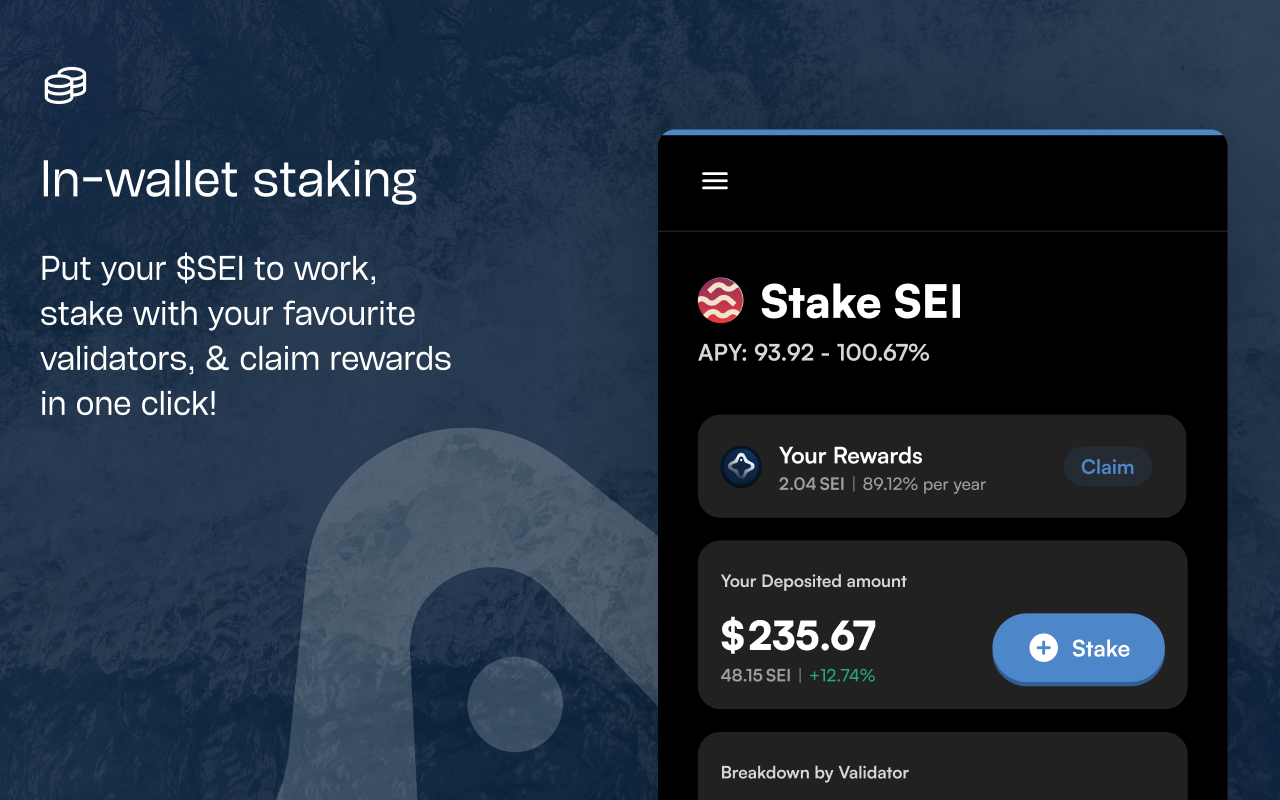 Compass Wallet for Sei - 截图 5