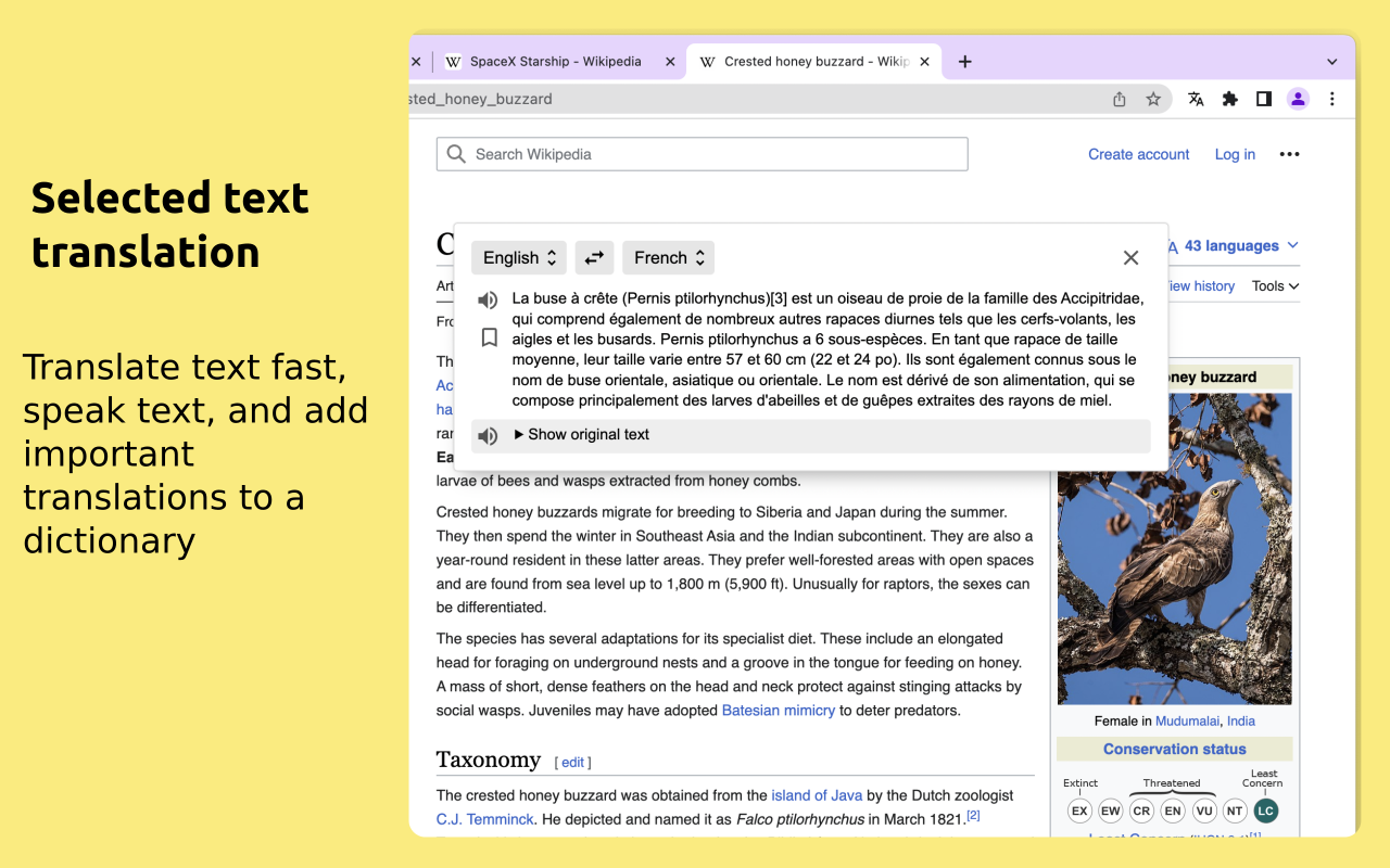 Linguist - web page translator - 截图 3