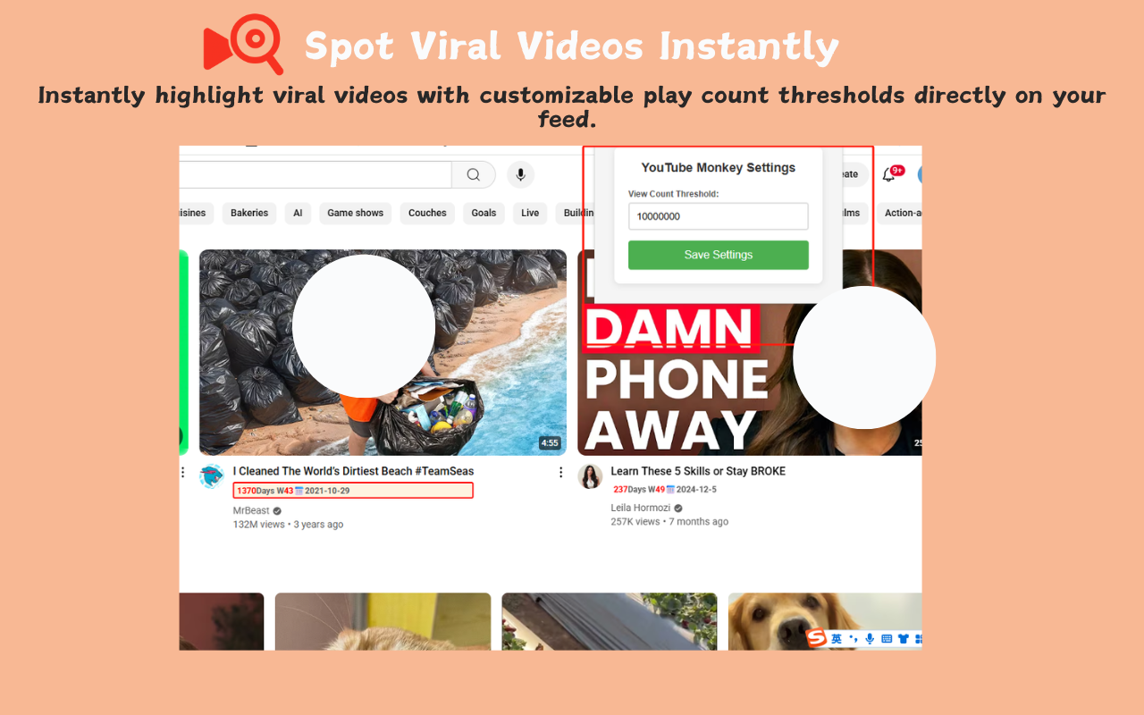 YouTube Monkey - 截图 3