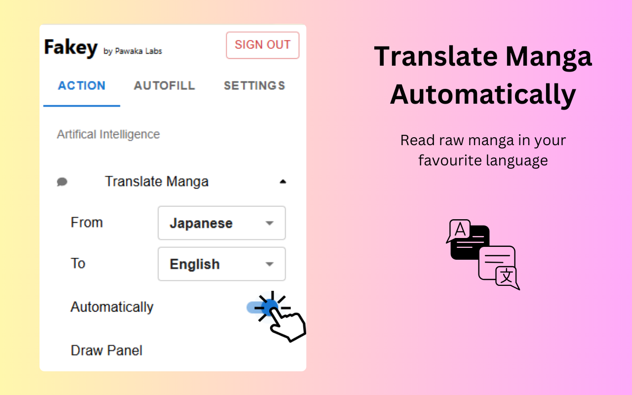 Fakey - Manga Translator - 截图 2