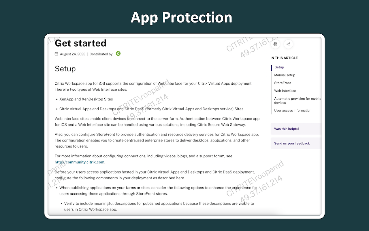 Citrix Web Extension - 截图 3