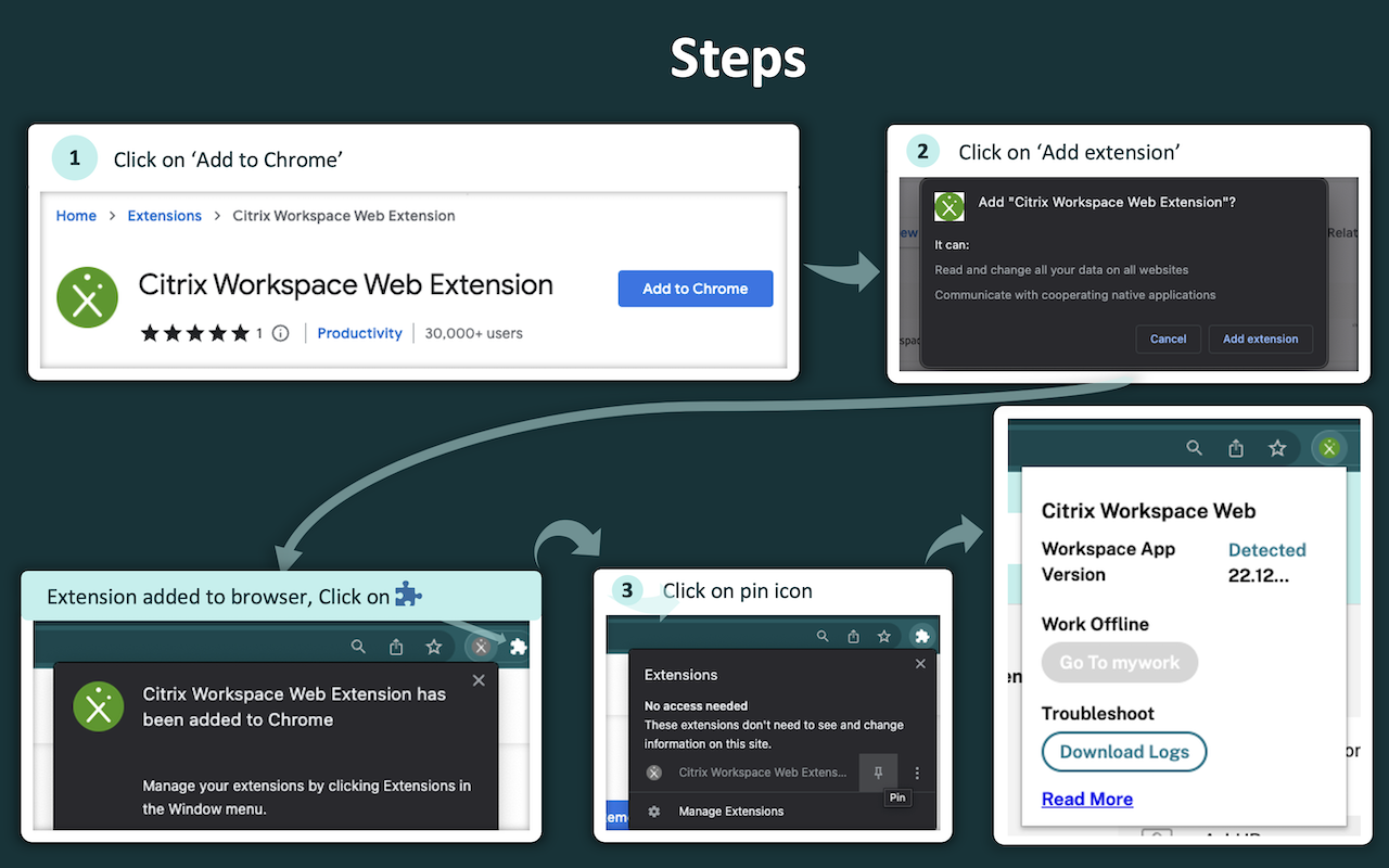 Citrix Web Extension - 截图 4