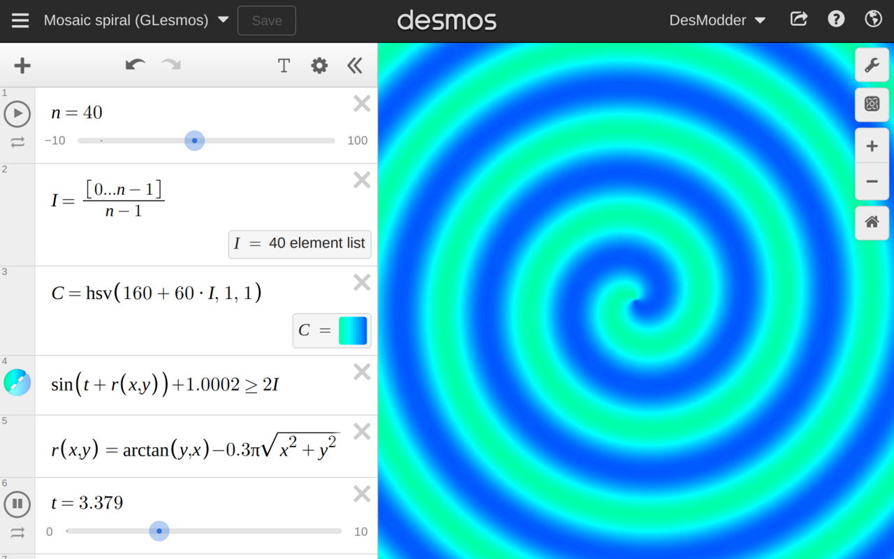 DesModder for Desmos - 截图 2