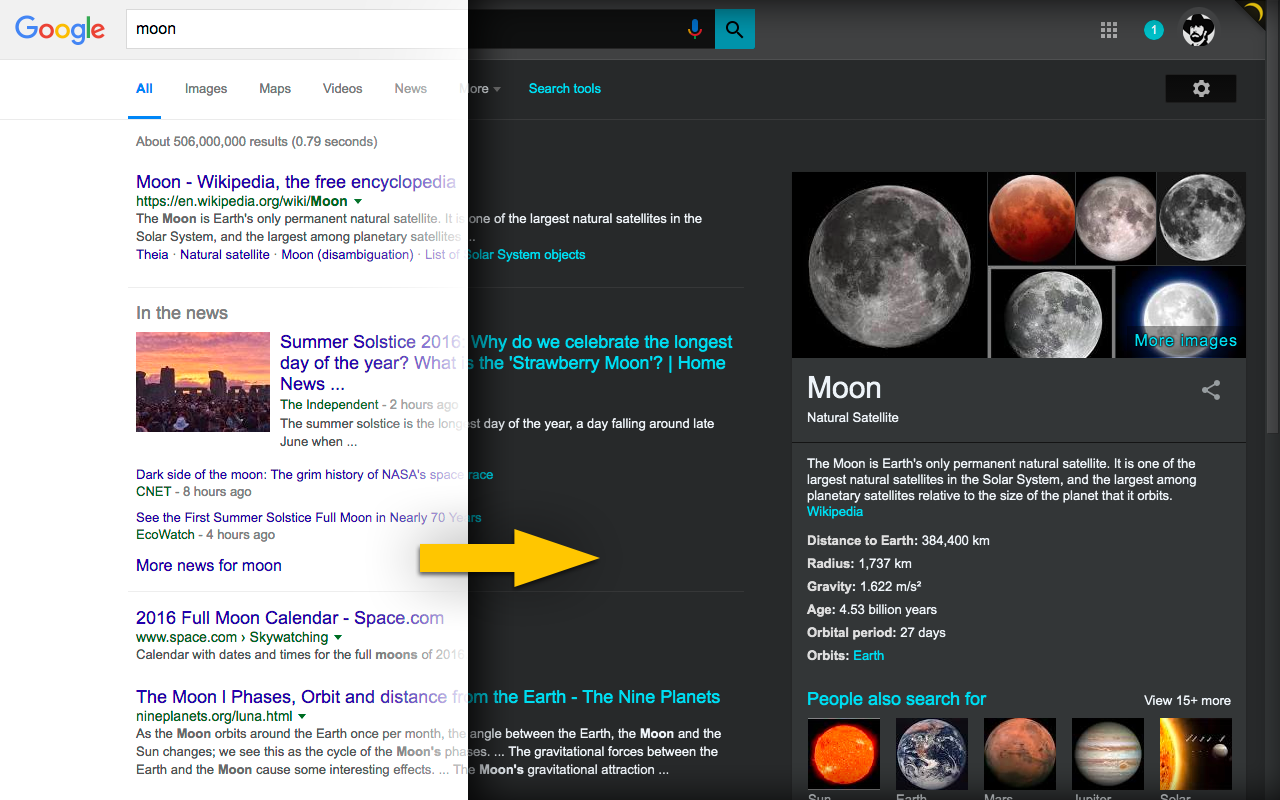 Darkness - 精美的深色主题 - 截图 2