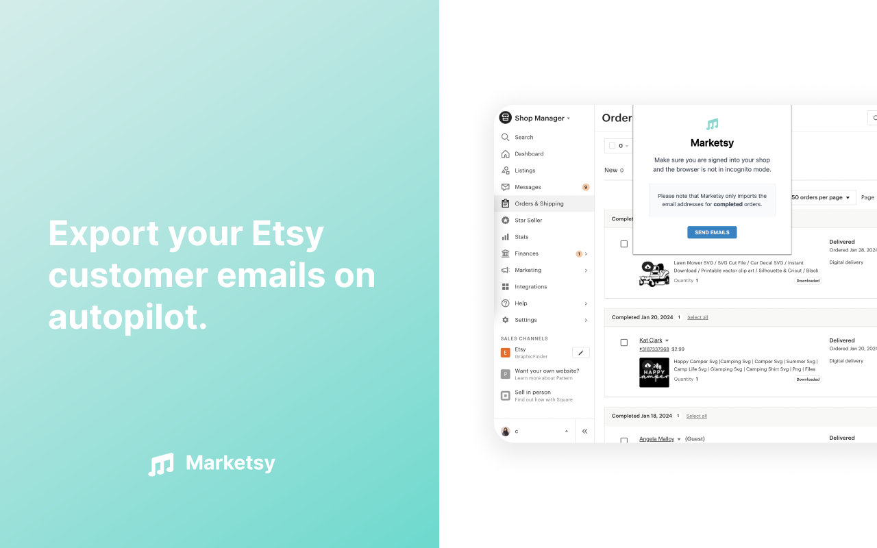 Marketsy - 截图 1