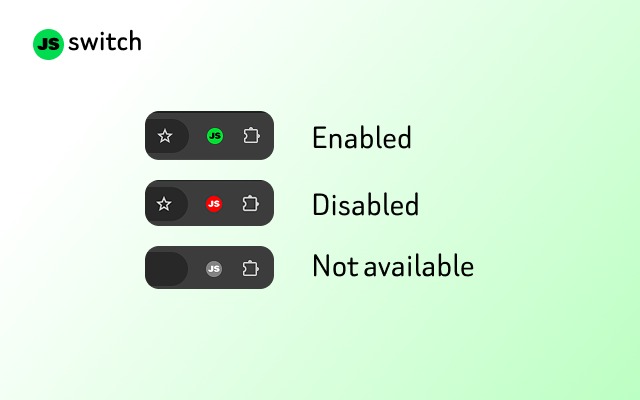 Disable JavaScript - JS Switch per site - 截图 2