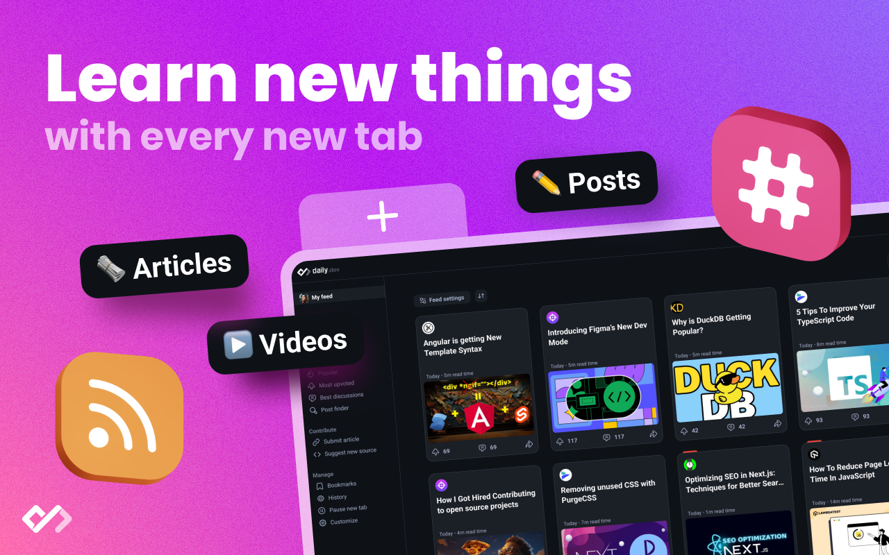 daily.dev | The homepage developers deserve - 截图 4