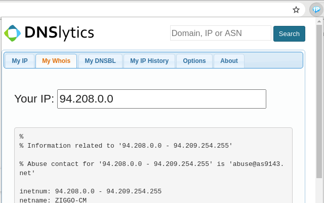My IP address - 截图 2