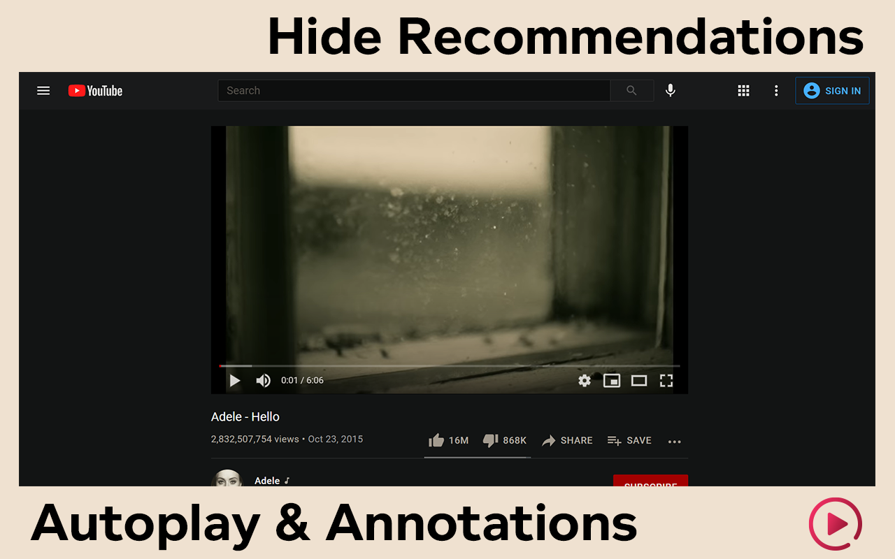 Unhook - Remove YouTube Recommended & Shorts - 截图 3