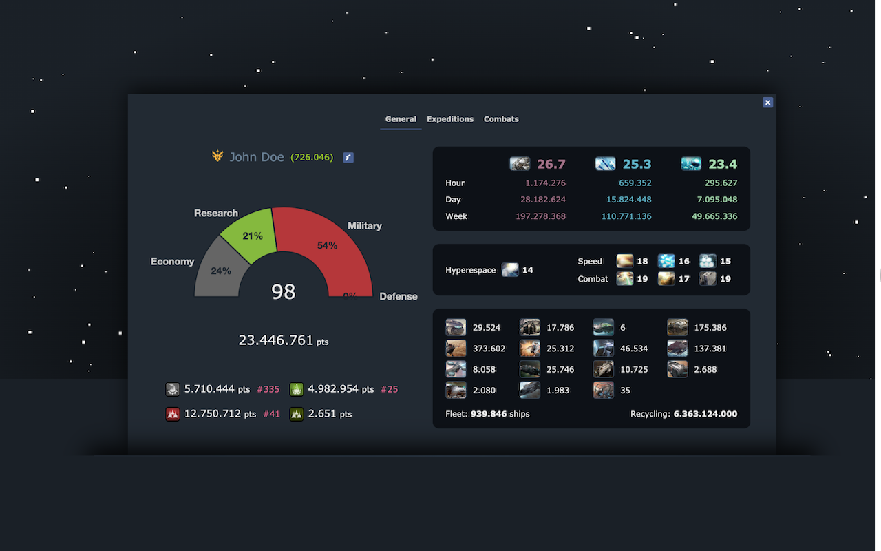 Ogame Infinity - 截图 3