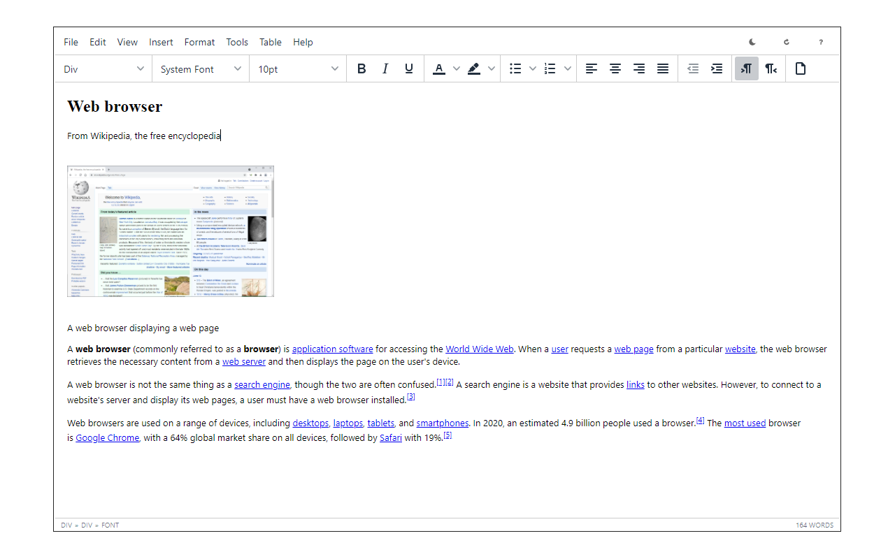 Word Editor - 截图 3