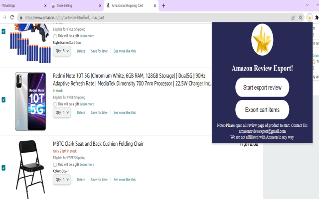 Product review export - 截图 2