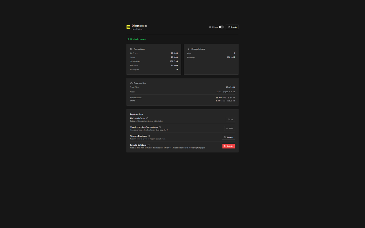 Steam Market History Helper - 截图 5