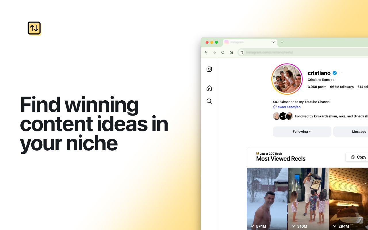 Sort Feed - works on Instagram & TikTok - 截图 4