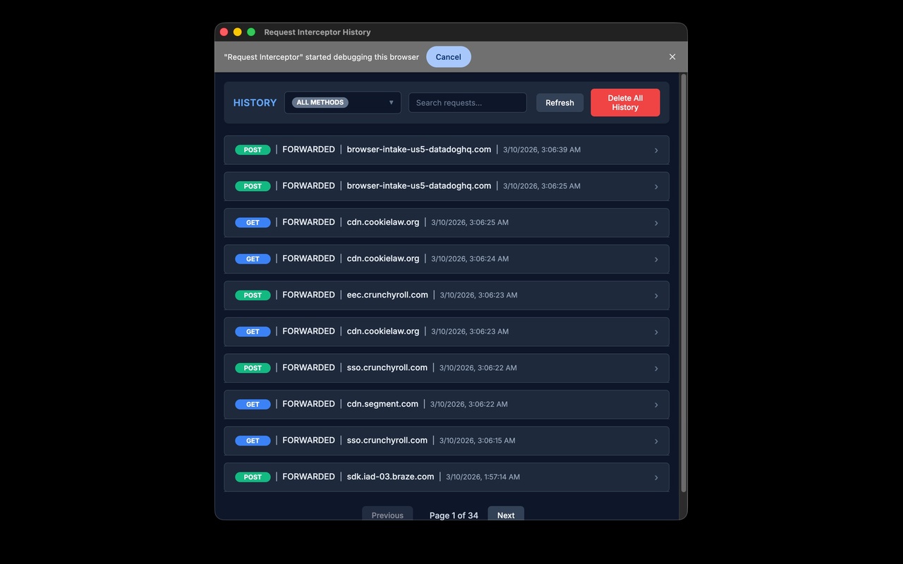 Request Interceptor - 截图 2