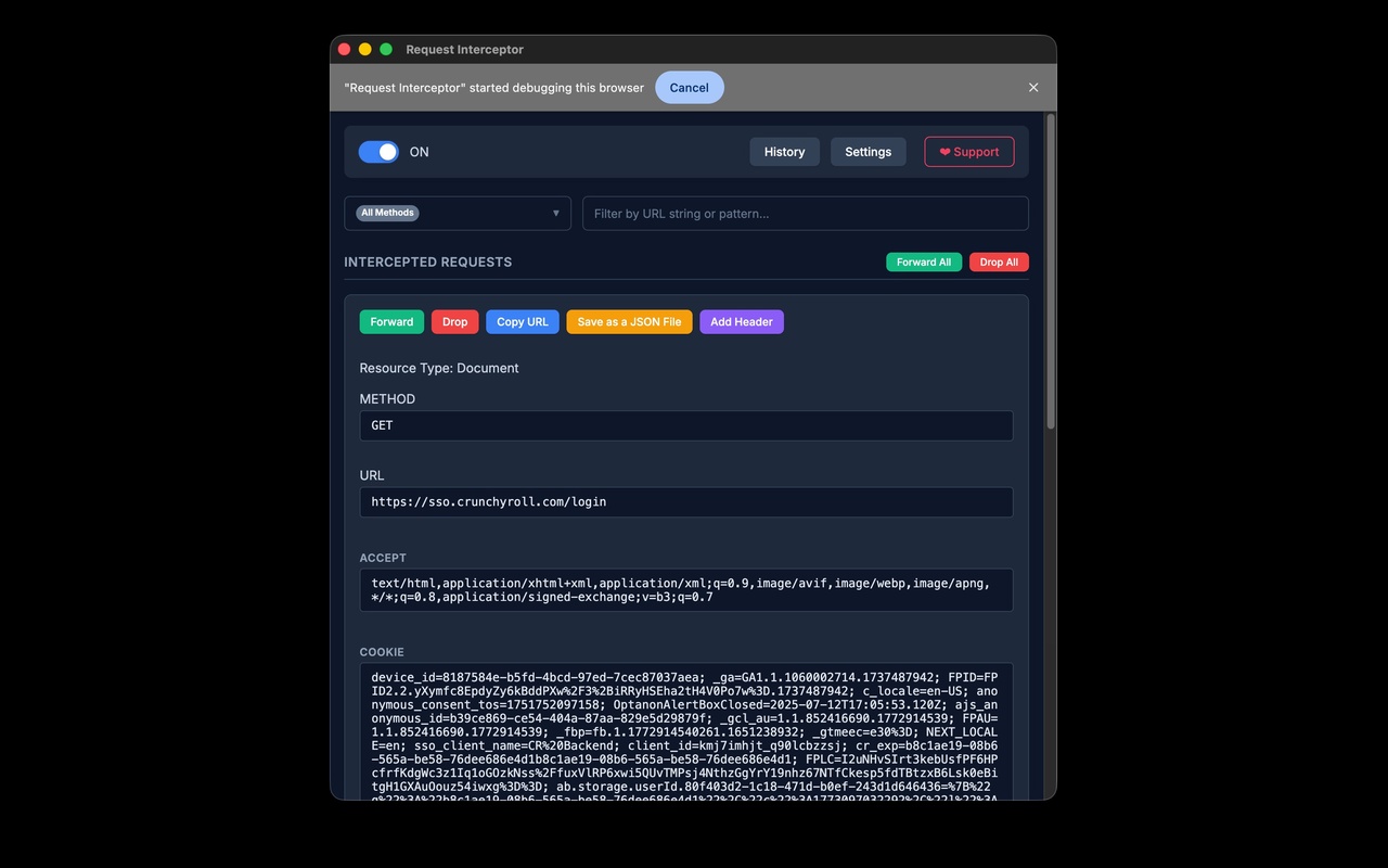 Request Interceptor - 截图 3