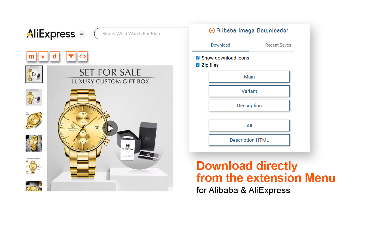 Baba Image Downloader - 截图 3