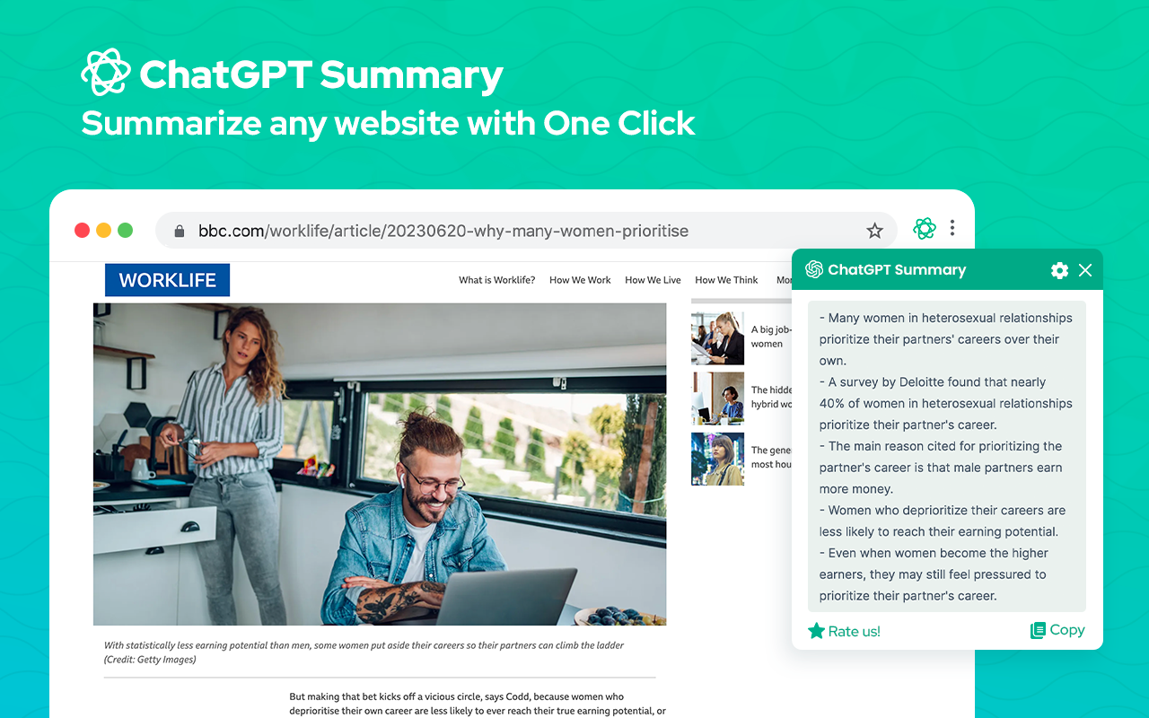 ChatGPT 摘要 - 摘要助手 - 截图 2