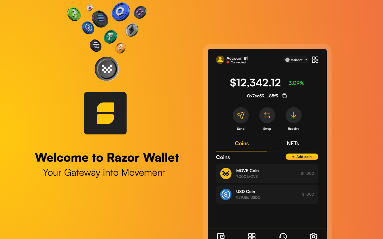Razor Wallet - 截图 2