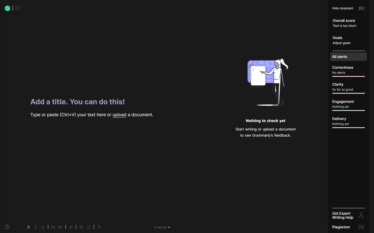 Grammarly Dark - 截图 2